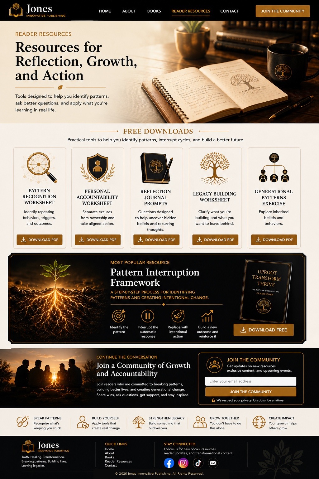 Reader Resources | Jones Innovative Publishing